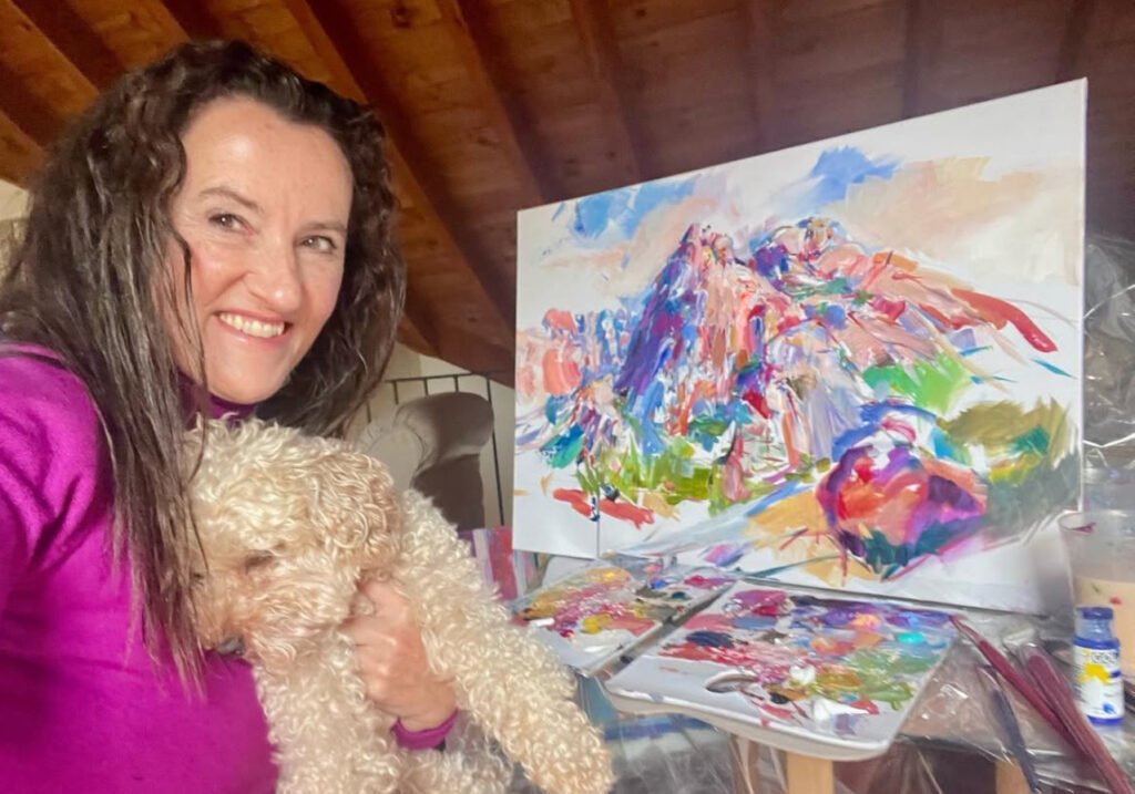 Painting Artist Anna Martin